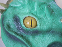 "Reptile-Büste" (Detail)